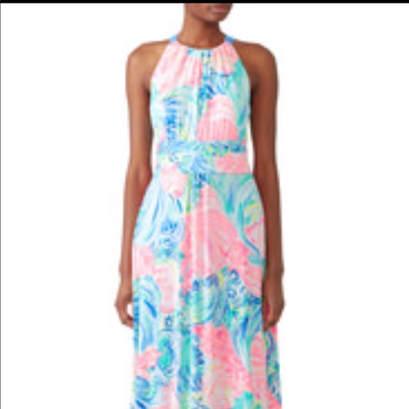 Lilly Pulitzer Beach Please Martina Maxi - Picture 6 of 7